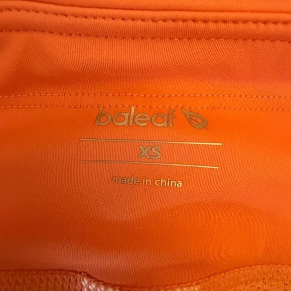 Women's XS Baleaf Pleated Athletic Skirt/Skort in Peach Pleated High Waist - Picture 5 of 8